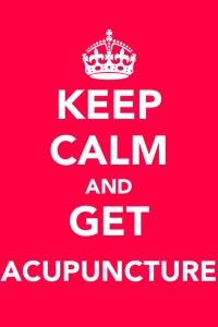 Keep Calm And Get Acupuncture